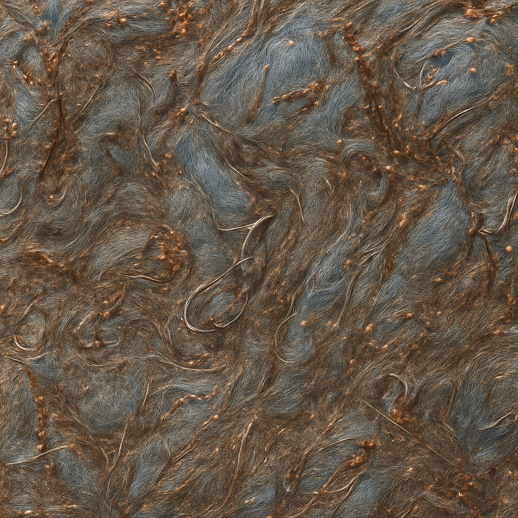 Blue & Brown Liquid Wallpaper | Silk Plaster | Silcotex | 1kg Bag | Wild China SC 49