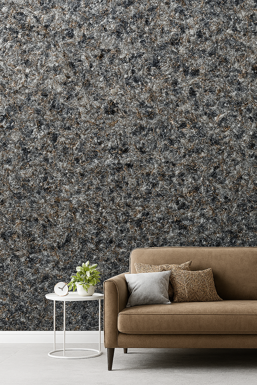 Grey Liquid Wallpaper | Silk Plaster | Silcotex | 1kg Bag | Rebel SC 63