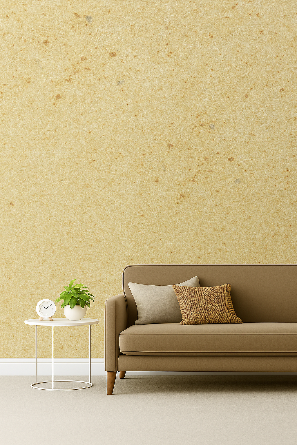 Yellow Liquid Wallpaper | Silk Plaster | Silcotex | 1kg Bag | Biscuit SC 11