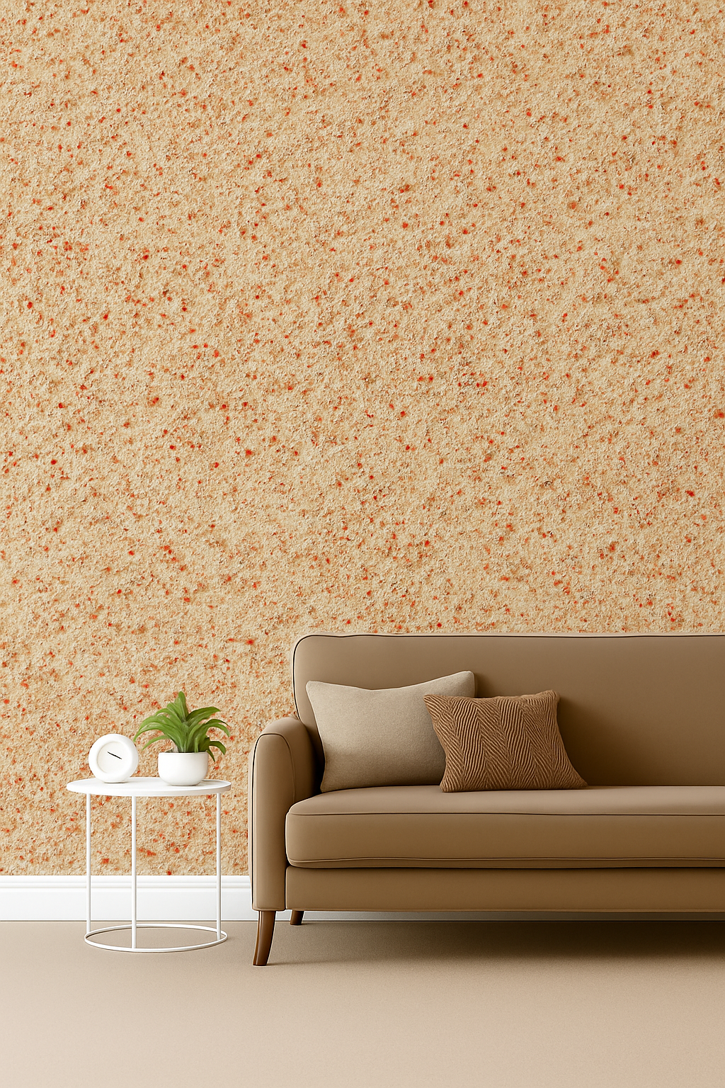 Red & Orange Grey Liquid Wallpaper | Silk Plaster | Silcotex | 1kg Bag | Terracotta Dew SC 211
