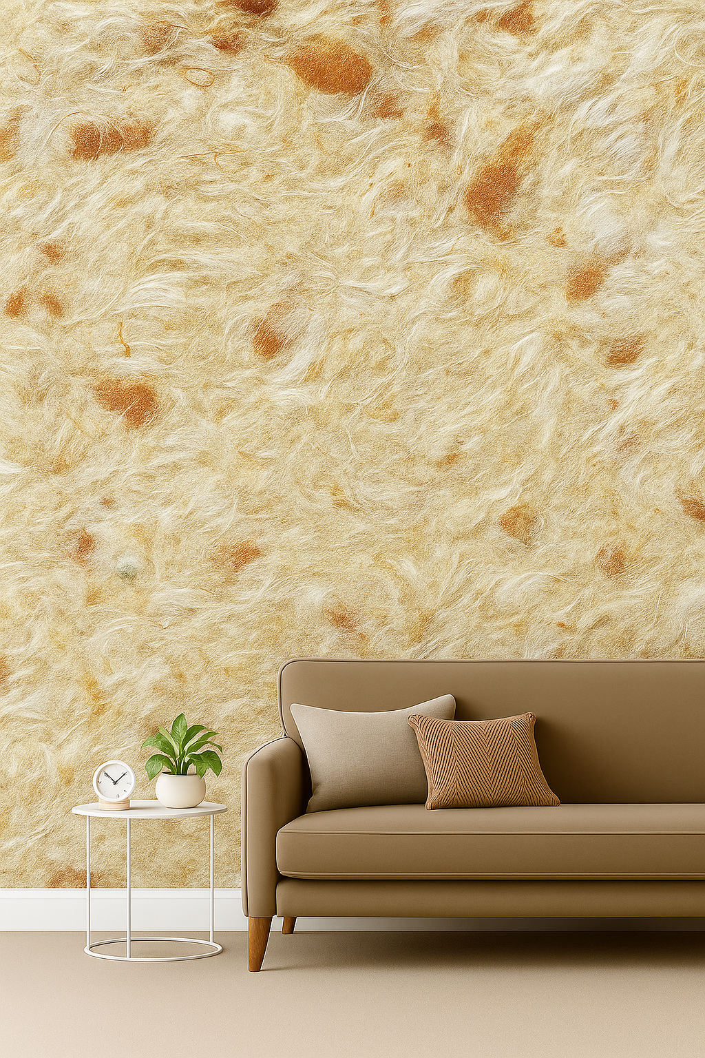 Brown Liquid Wallpaper | Silk Plaster | Silcotex | 1kg Bag | Choc Chip SC 72