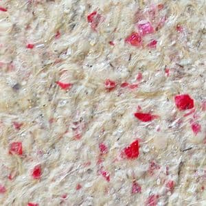 White & Red Liquid Wallpaper | Silk Plaster | Silcotex | 1kg Bag | Strawberries & Cream SC 69