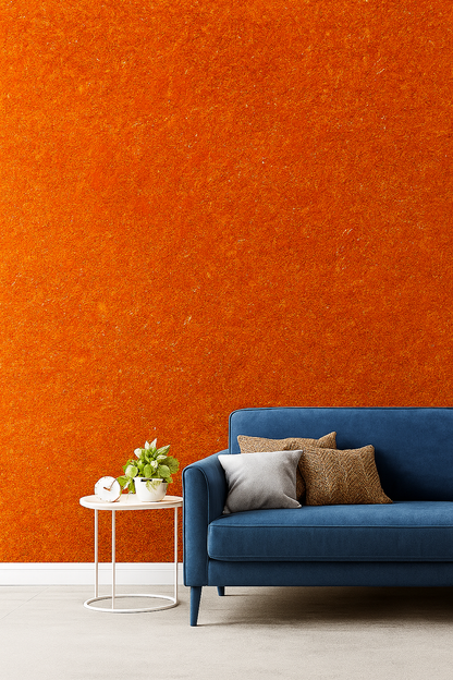 Orange Liquid Wallpaper | Silk Plaster | Silcotex | 1kg Bag | Live Orange SC 212