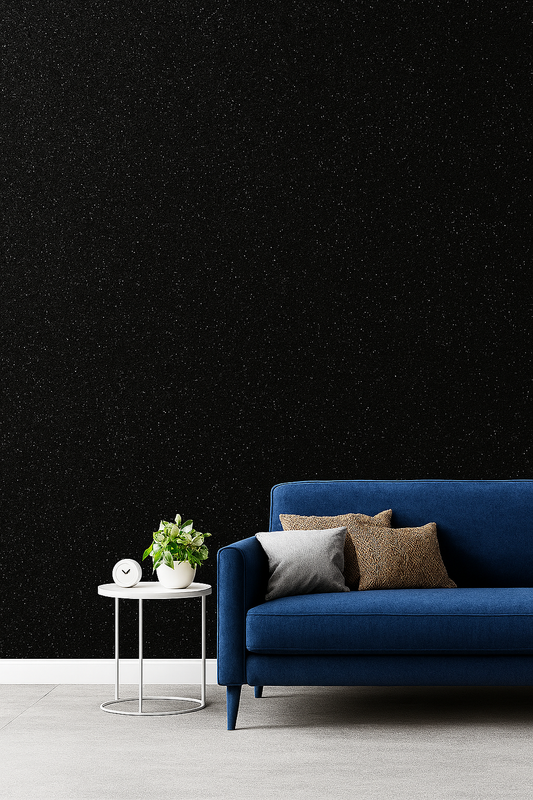 Black Liquid Wallpaper | Silk Plaster | Silcotex | 1kg Bag | Galaxy SC 205