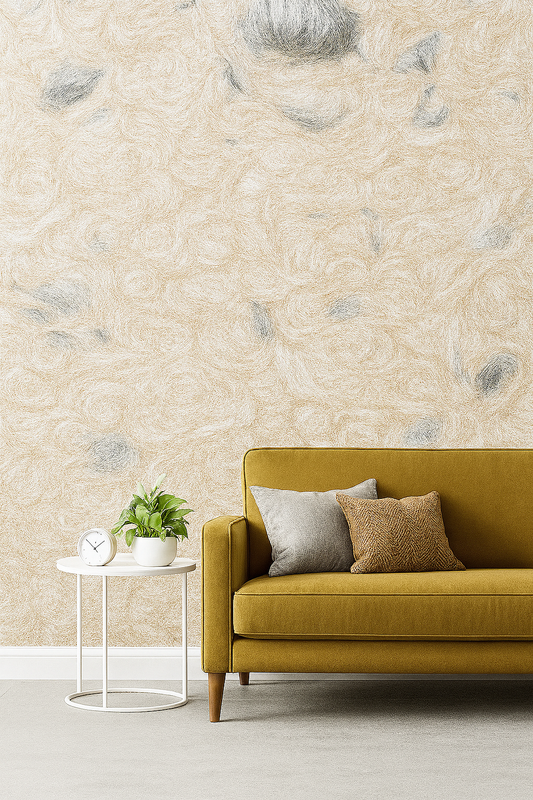 Beige Liquid Wallpaper | Silk Plaster | Silcotex | 1kg Bag | Innocence SC 61