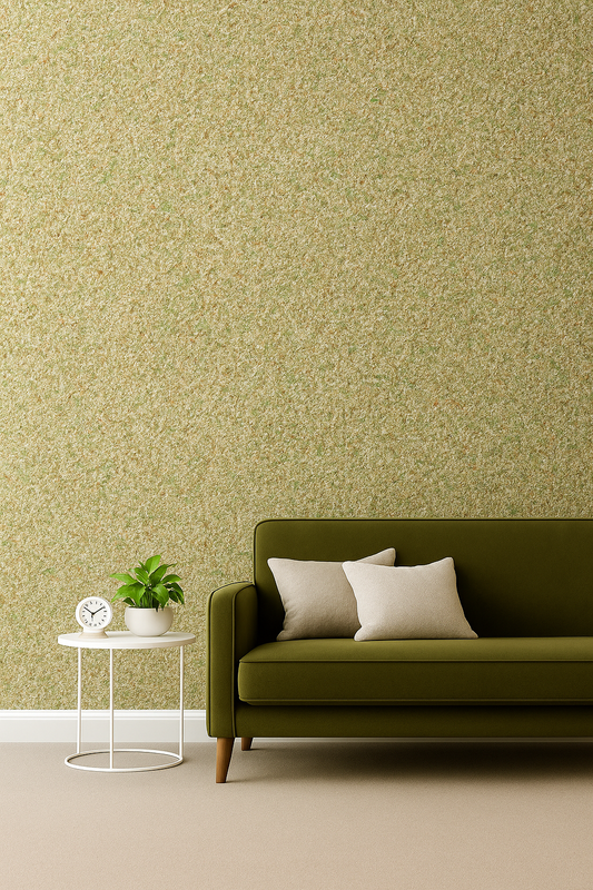 Yellow & Green Liquid Wallpaper | Silk Plaster | Silcotex | 1kg Bag | Lemon Sage SC 217