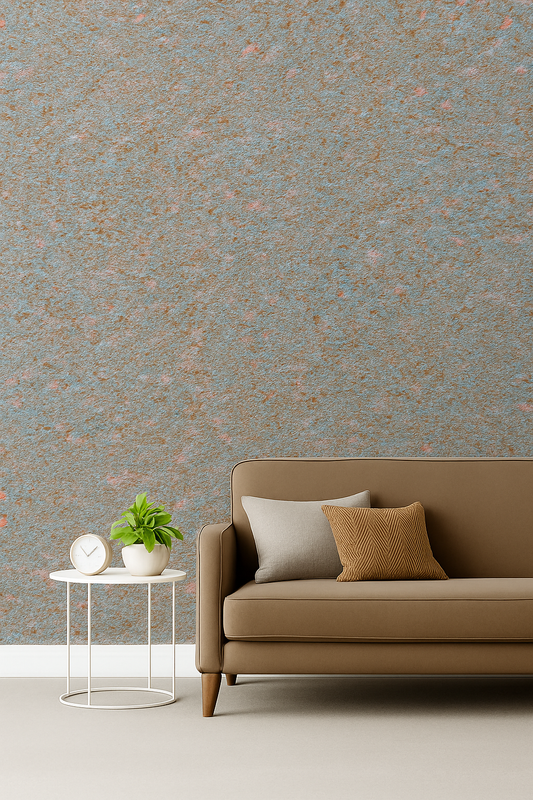 Aqua Blue Liquid Wallpaper | Silk Plaster | Silcotex | 1kg Bag | Aqua Granite SC 216
