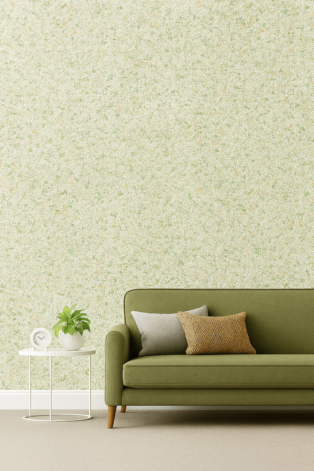Green Liquid Wallpaper | Silk Plaster | Silcotex | 1kg Bag | Sage Leaf SC 96