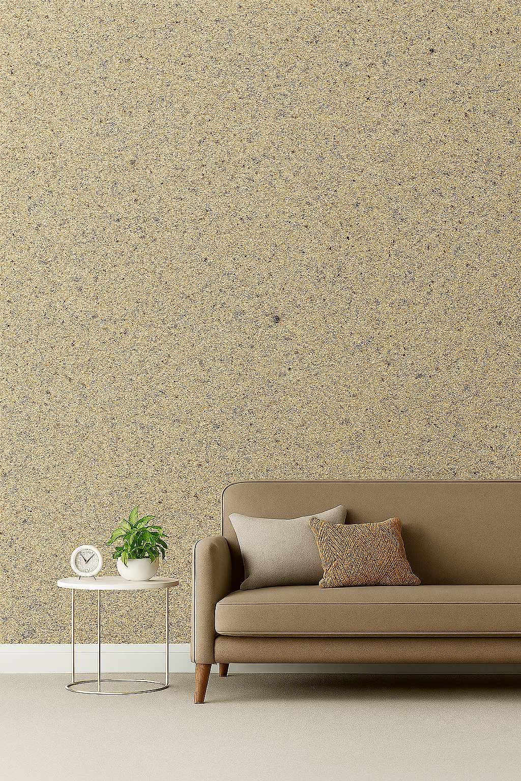 Yellow Liquid Wallpaper | Silk Plaster | Silcotex | 1kg Bag | Sand Dust SC 236